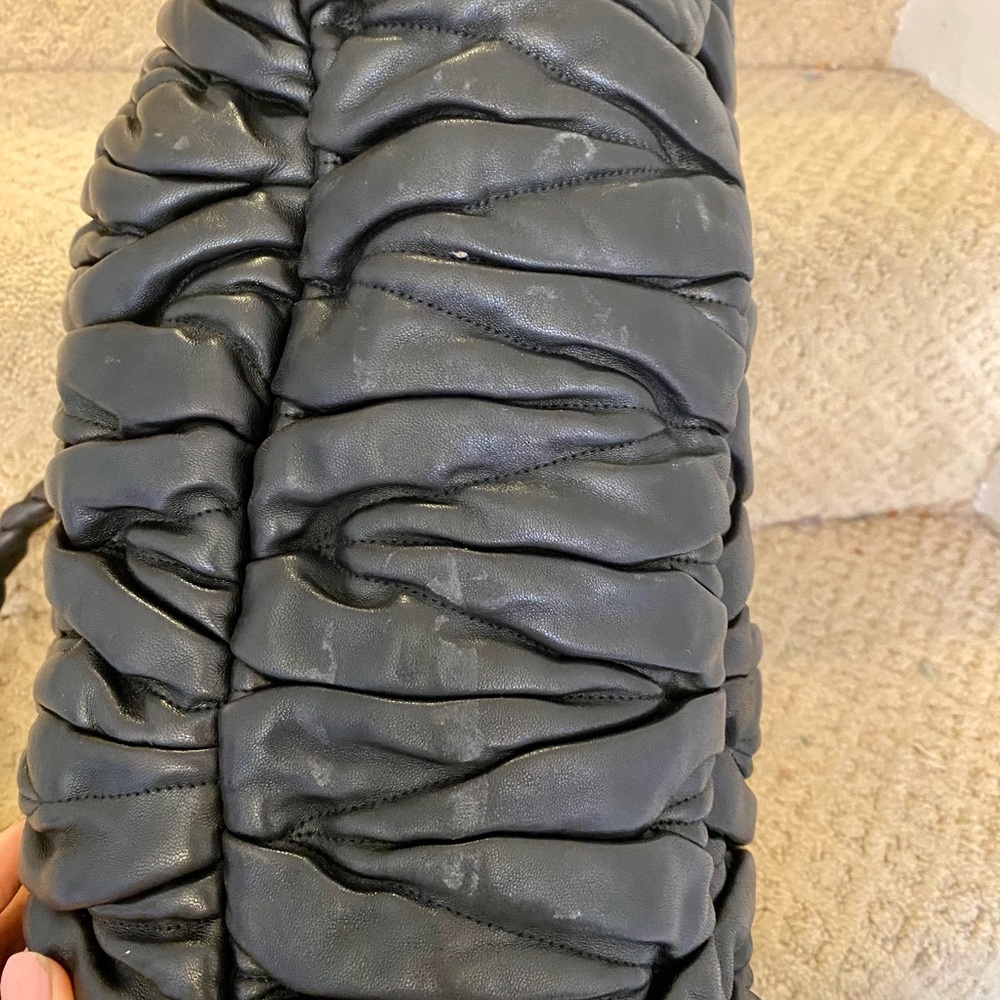 Authentic Vintage Miu Miu Matelasse Frame Satchel - image 6